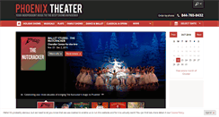 Desktop Screenshot of phoenix-theater.com